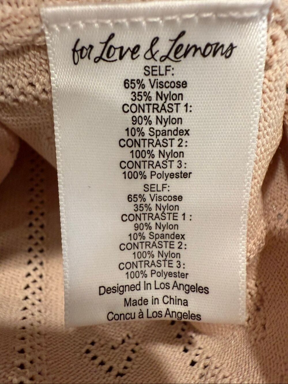 For Love & Lemons X Victoria’s Secret Eloise Knit Cardigan Size S - Picture 13 of 13